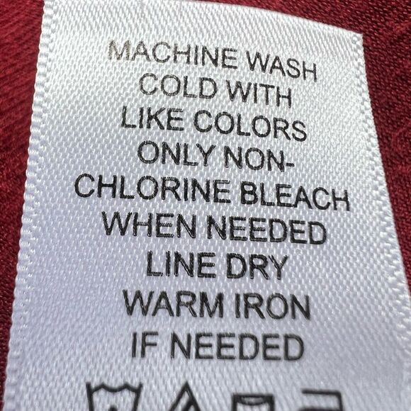 Maurices Summer Sleeveless Burgundy Red Swing Dress Size M - Picture 10 of 11